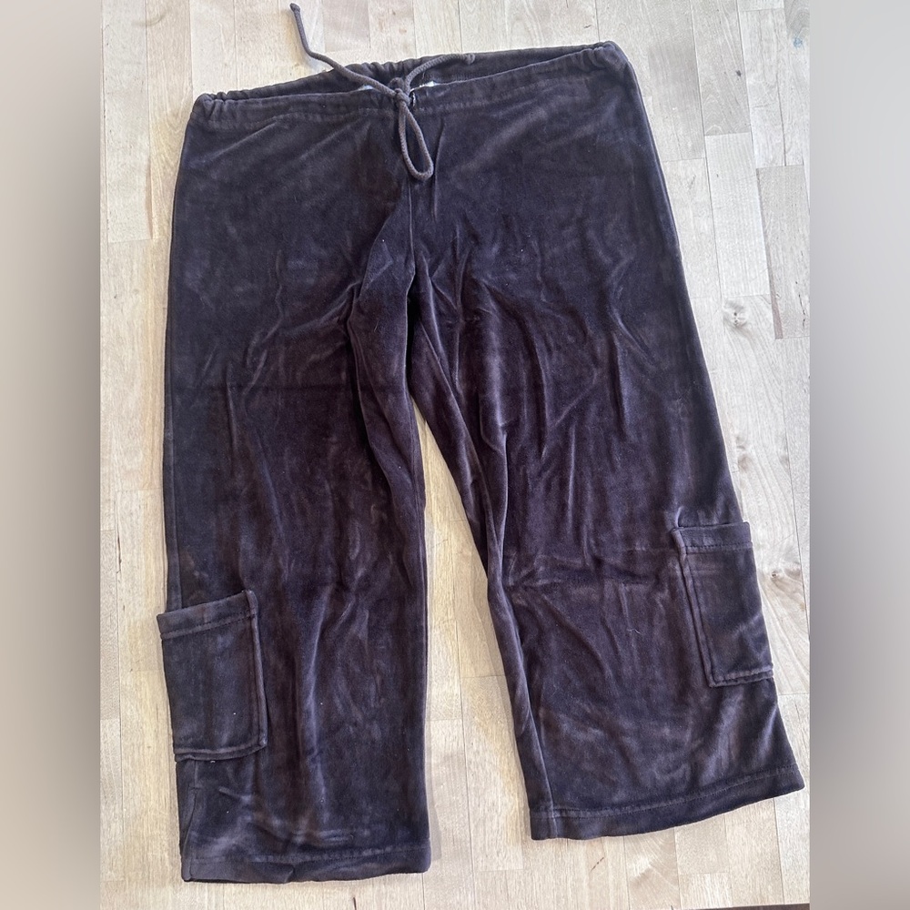 XCVI Dark Brown Cropped Pants
